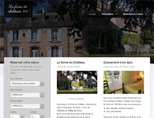 Tablet Screenshot of ferme-levesville.com